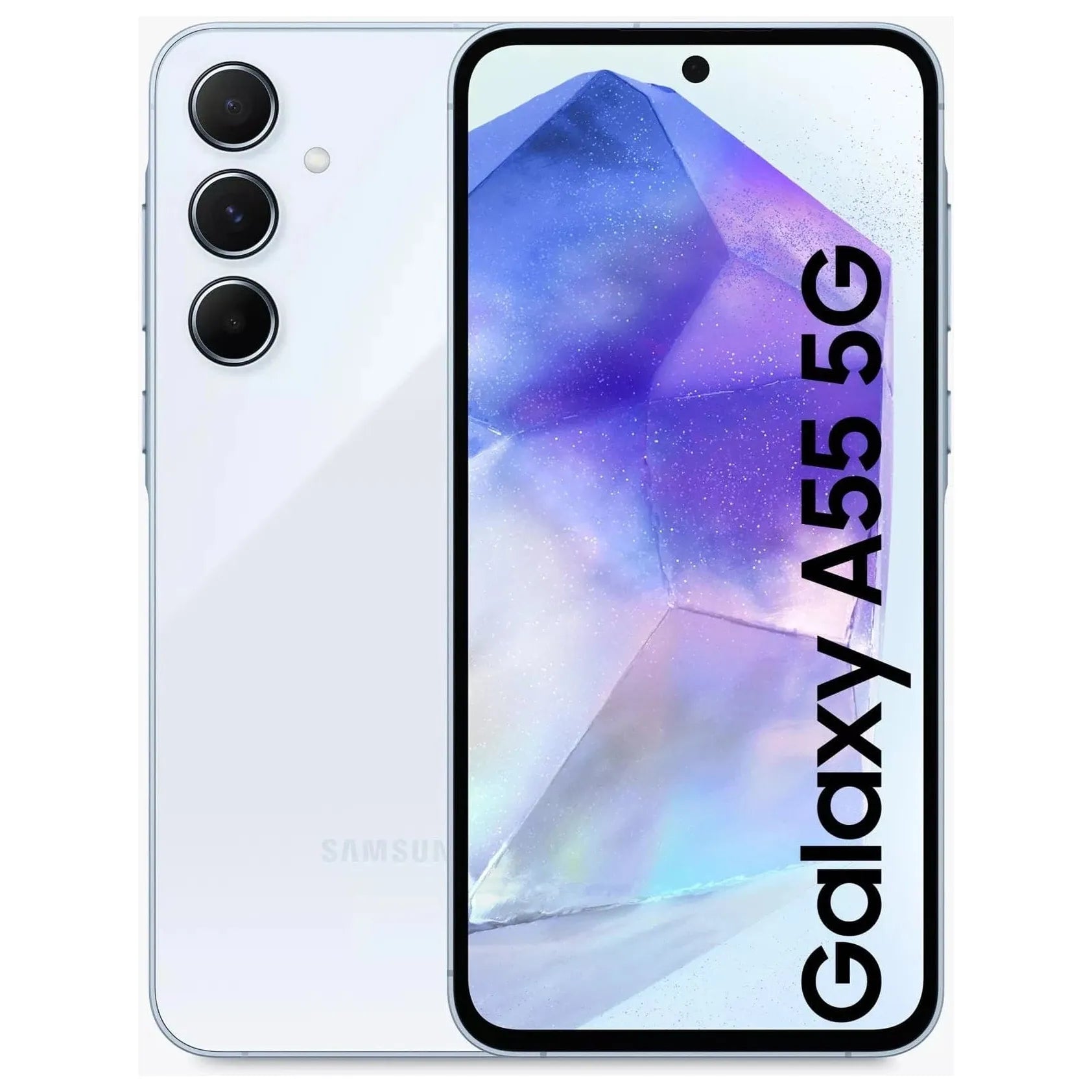 Buy Samsung,Samsung Galaxy A55 5g 128GB, 8GB RAM Dual Sim, Awesome Iceblue - Unlocked - International Model - Gadcet UK | UK | London | Scotland | Wales| Near Me | Cheap | Pay In 3 | Mobile Phone